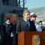 Ministro de Defensa visitó por primera vez buques y dependencias de la Armada