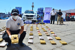 Armada incauta millonario cargamento de marihuana cripy que iba a ser transportado vía marítima