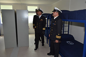 Inauguran nuevas dependencias que recibirán a las primeras mujeres del Servicio Militar en la Armada