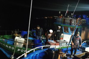 En Calbuco Autoridad Marítima incauta media tonelada de recurso merluza