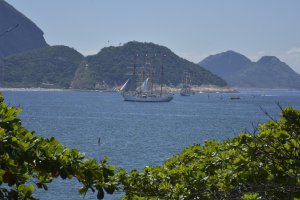 Buque Escuela “Esmeralda” recaló a Río de Janeiro para participar de Velas Latinoamérica 2018