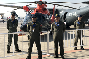 Armada participa en versión 2018 de la Feria Internacional del Aire y el Espacio
