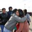  Padres y familiares acompañaron a los jóvenes hasta la explanada del Muelle 360, de la Base Naval Talcahuano, donde se realizó la ceremonia de bienvenida.  