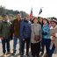 Padres y familiares acompañaron a los jóvenes hasta la explanada del Muelle 360, de la Base Naval Talcahuano, donde se realizó la ceremonia de bienvenida.