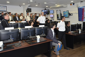 Expertos del Centro Aeroespacial de Alemania visitaron el SHOA