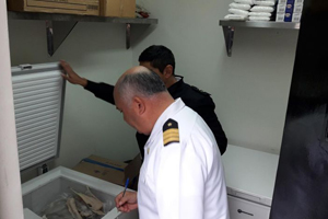 Contraloría de la Armada realizó visita a la Capitanía de Puerto de Huasco