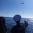Por mar, cielo y tierra Autoridad Marítima continúa rebusca de pescador desaparecido en Coliumo