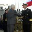 Vicealmirante (R) Kurt Hartung. fue condecorado por 40 años de servicio