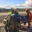 Armada apoyó aeroevacuación de accidentados en bus militar en Cochamó