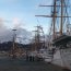 Buque Escuela Esmeralda arriba a Ushuaia y realiza intercambios de dotación durante el viaje
