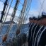 Buque Escuela Esmeralda arriba a Ushuaia y realiza intercambios de dotación durante el viaje