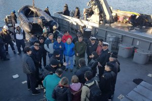 Patrullero "Ortiz" y reservistas concluyeron operativo médico en Puerto Aysén