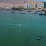 Nadadores rindieron homenaje a los Héroes de Iquique