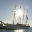 Velas Latinoamérica recaló en el puerto de Talcahuano