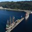 Velas Latinoamérica recaló en el puerto de Talcahuano