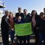 Los familiares de la dotación se despidieron de sus seres queridos quienes estarán fuera del puerto base hasta Septiembre.