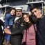 Los familiares de la dotación se despidieron de sus seres queridos quienes estarán fuera del puerto base hasta Septiembre.