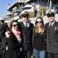 Los familiares de la dotación se despidieron de sus seres queridos quienes estarán fuera del puerto base hasta Septiembre.
