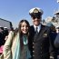 Los familiares de la dotación se despidieron de sus seres queridos quienes estarán fuera del puerto base hasta Septiembre.