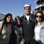 Los familiares de la dotación se despidieron de sus seres queridos quienes estarán fuera del puerto base hasta Septiembre.