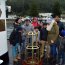 Numerosos público llegó a la Base Naval Talcahuano a visitar el Museo RH “Huáscar”.