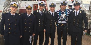 Cadetes de la Escuela Naval realizaron embarco de oportunidad en “Velas Latinoamérica 2018”