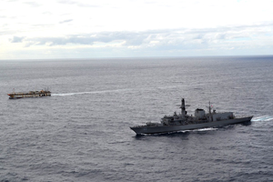 Fragata "Lynch" ha fiscalizado a más de 5 embarcaciones en su tránsito a RIMPAC