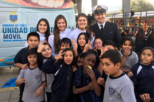 Armada realizó en La Pintana operativo odontológico