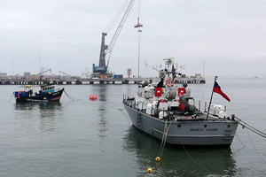 Armada capturó embarcación peruana con más de 4 mil kilos de tiburón