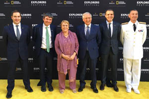 Armada participó de reconocimiento a Chile por la protección de los océanos y parques nacionales