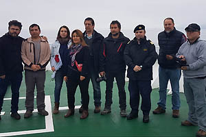 Buque “Cabo de Hornos” confirmó posición del hundido vapor Itata