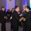 Andrea Castro, primera Capitán de Altamar de la Marina Mercante, fue homenajeada en esta ceremonia