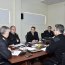  En la Academia de Guerra Naval se efectuaron las reuniones de coordinación entre ambas Instituciones.  