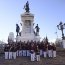  Bomberos y servidores navales realizaron homenaje a ilustre ciudadano chileno repatriado hace 100 años  