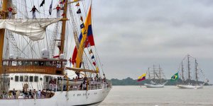 "Velas Latinoamérica 2018” arribó al puerto de Guayaquil en Ecuador