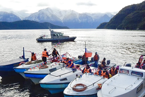 Autoridad Marítima de Puerto Chacabuco participó en procesión por San Pedro