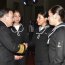 Almirante Julio Leiva compartió con los Grumetes que se encuentran en su proceso de formación naval.