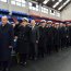 La ceremonia de aniversario fue presidida por el Comandante en Jefe de la Armada, Almirante Julio Leiva.