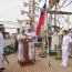  Durante su visita a Panamá, el Almirante Leiva se reunió con el Director General del Servicio Nacional Aeronaval (SENAN) de Panamá y visitó el Buque Escuela Esmeralda  