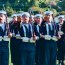 Primera generación mixta de Marineros Conscriptos realizan juramento a la bandera