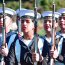 Primera generación mixta de Marineros Conscriptos realizan juramento a la bandera
