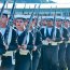 Primera generación mixta de Marineros Conscriptos realizan juramento a la bandera