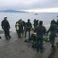 Buzos de la Armada apoyan en limpieza del Lago Llanquihue retirando cerca de 1 tonelada de basura