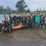 Buzos de la Armada apoyan en limpieza del Lago Llanquihue retirando cerca de 1 tonelada de basura