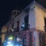 Incendio del edificio de la ex Aduana de Iquique, donde estaba el Museo Naval. (Archivo)