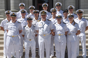 Cadetes de la Escuela Naval participan de intercambio académico en la US Naval Academy