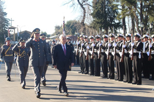Armada participó en la conmemoración del 240° aniversario del natalicio de Bernardo O'Higgins