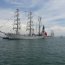 Grandes veleros arribaron al puerto de Veracruz