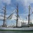 Grandes veleros arribaron al puerto de Veracruz
