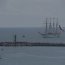 Grandes veleros arribaron al puerto de Veracruz